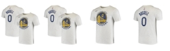 Nike Men's D'Angelo Russell White Golden State Warriors Name and Number Logo Performance T-shirt